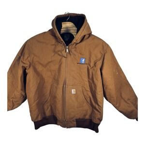 Carhartt Loose Fit Firm Duck Thermal Lined Active Jacket Men's 3XL Brown *Spots